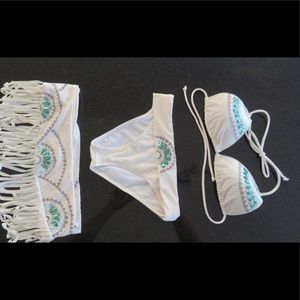 MOVING SALE! Frederick’s Bikini/Coverup Set